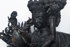 Cast Bronze Figure of the Buddhist Diety Chakrasamvara