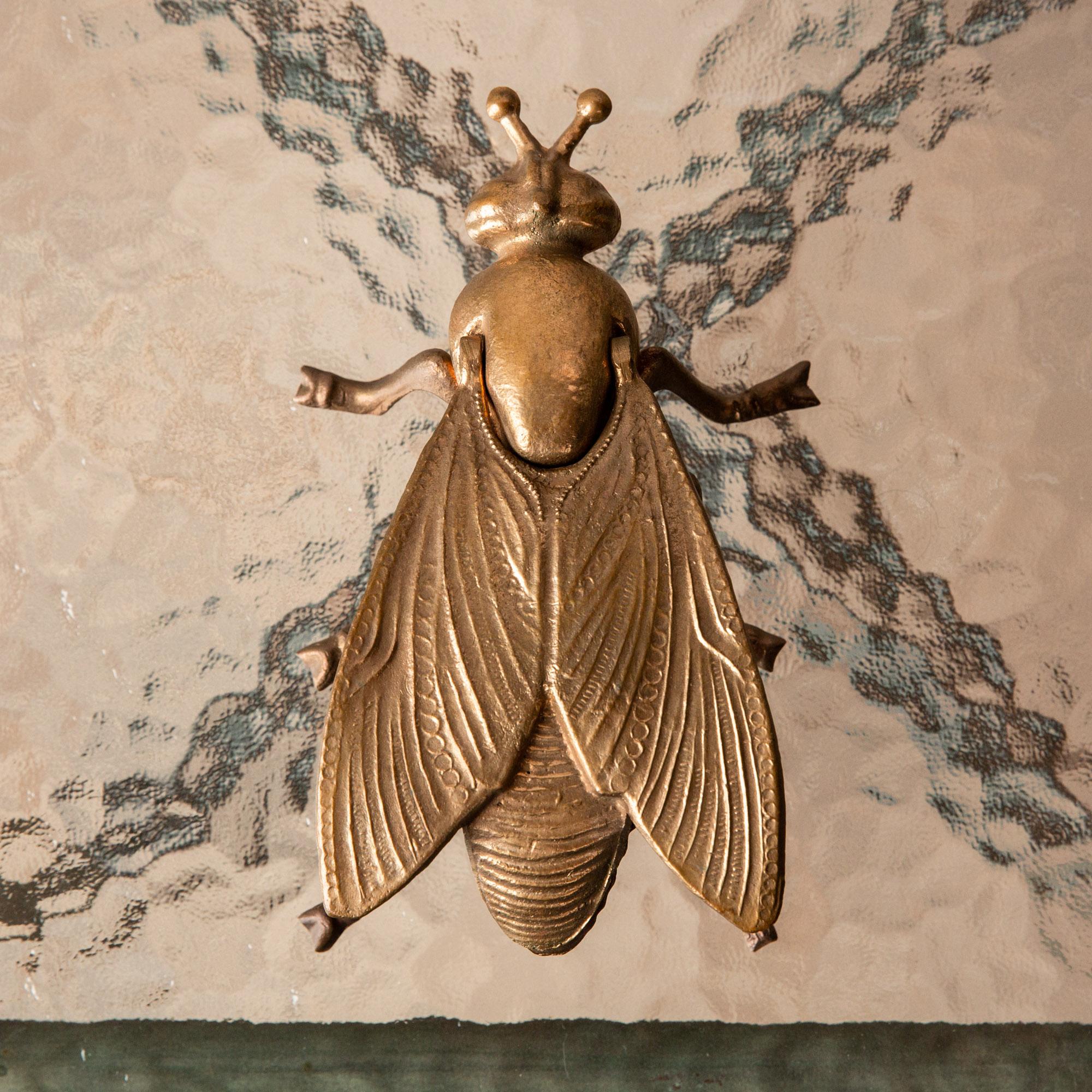20th Century Cast Bronze Fly Sculpture with Hidden Ashtray