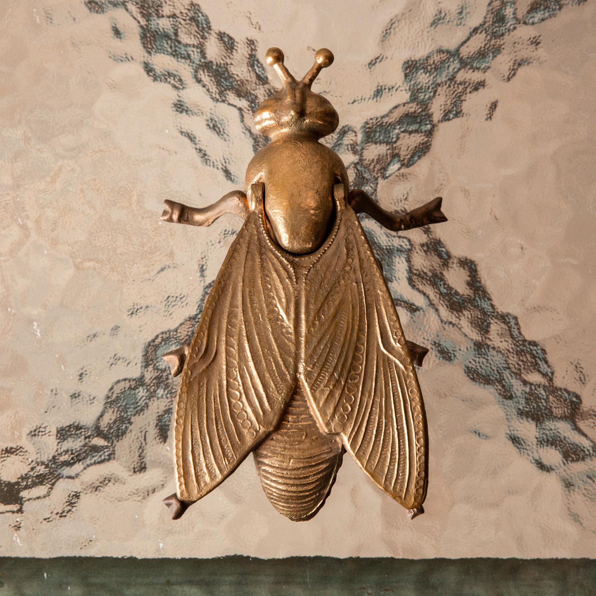 20th Century Cast Bronze Fly Sculpture with Hidden Ashtray