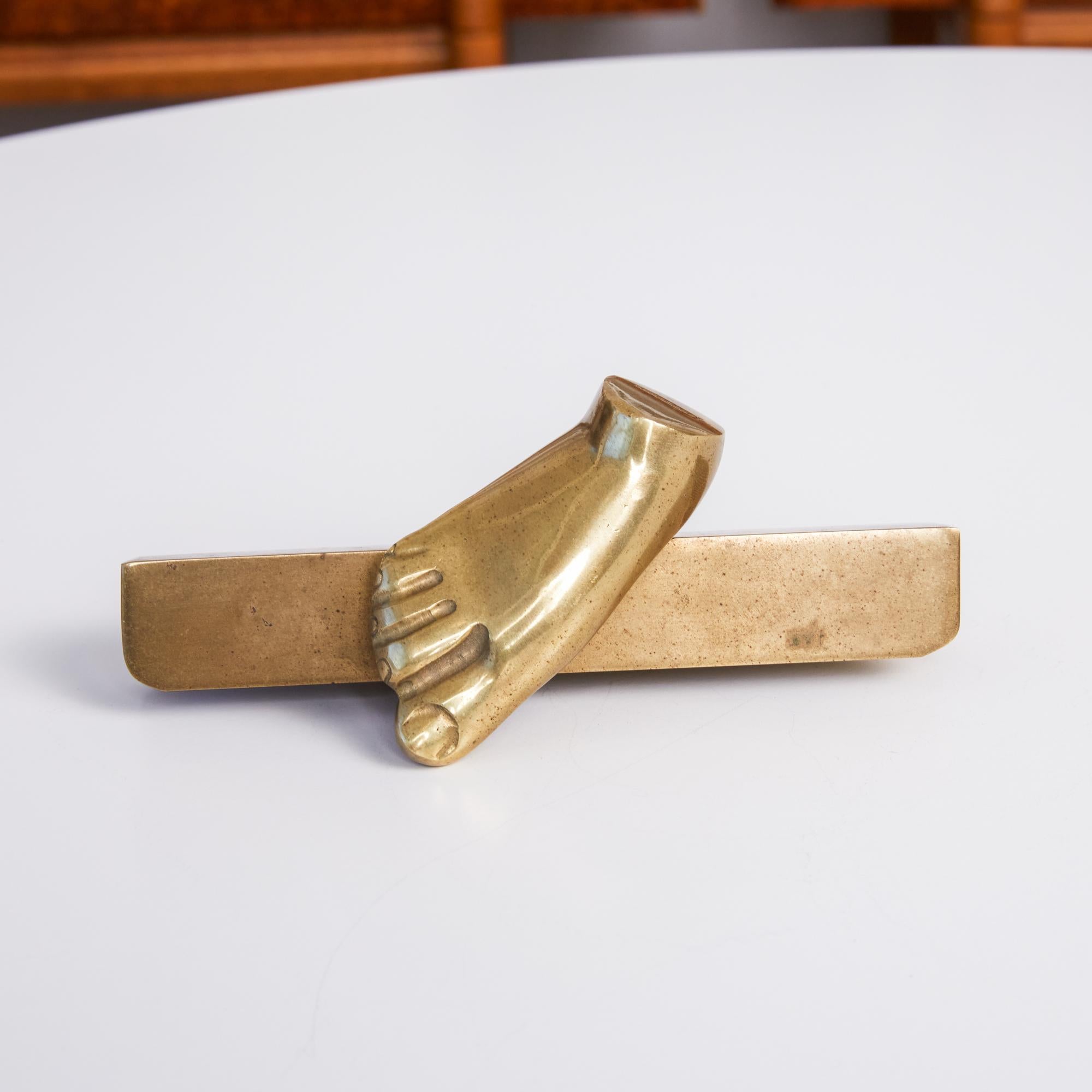 20th Century Cast Bronze Foot by Pietrina Checcacci