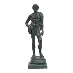 Cast Bronze Male Figurine