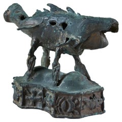 Skulptur „Megalodon“ aus Bronzeguss von J. Dale M'Hall
