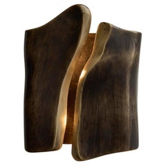 Cast Bronze Sconce, Sepia Finish, Flor de Bronce Collection