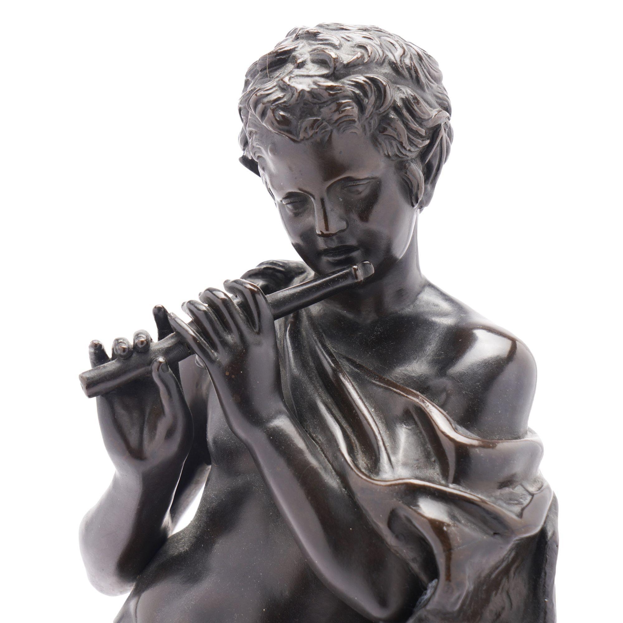 Sculpture en bronze coulé de Pan par Ferdinand Barbedienne, 1875-1900 en vente 2