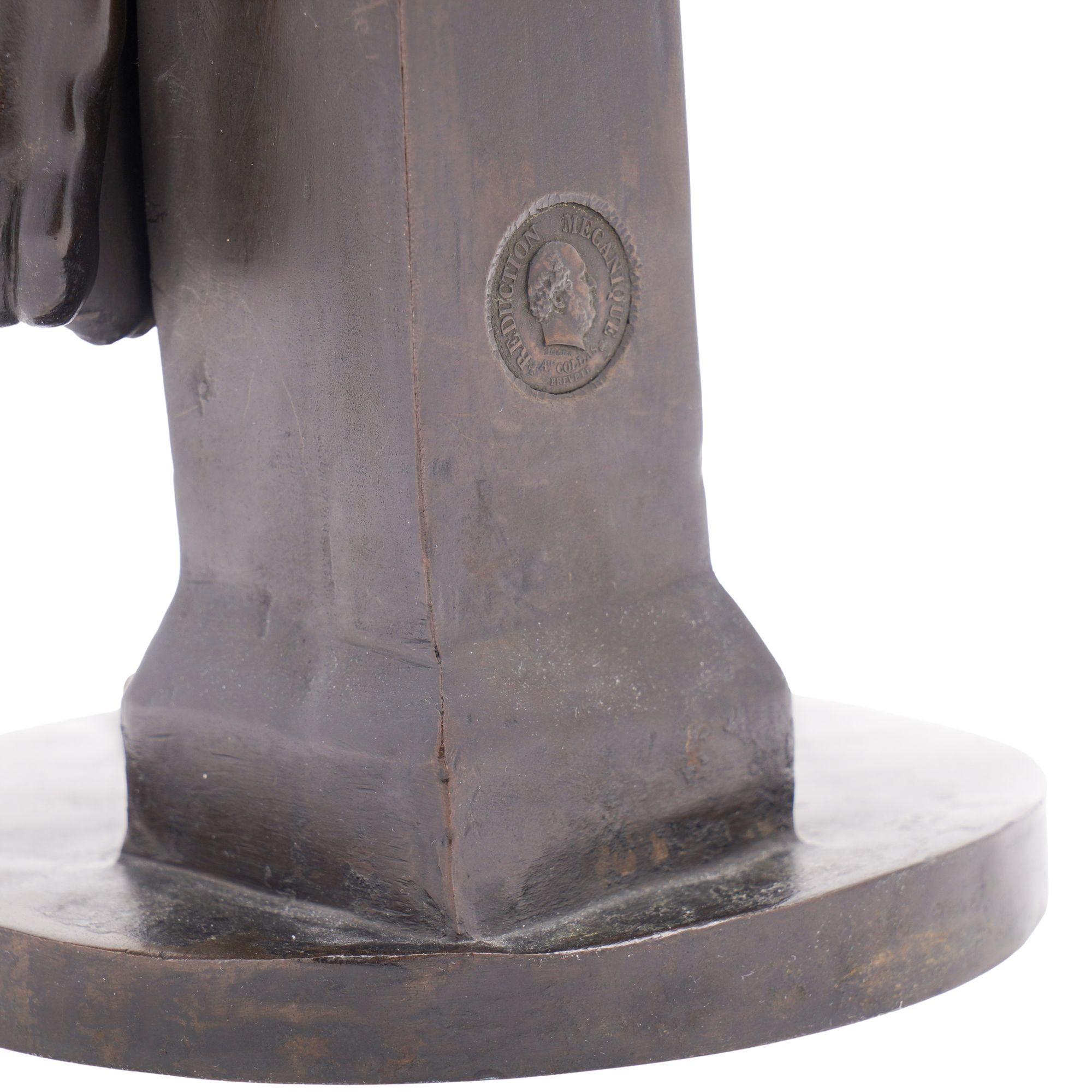 Sculpture en bronze coulé de Pan par Ferdinand Barbedienne, 1875-1900 en vente 3