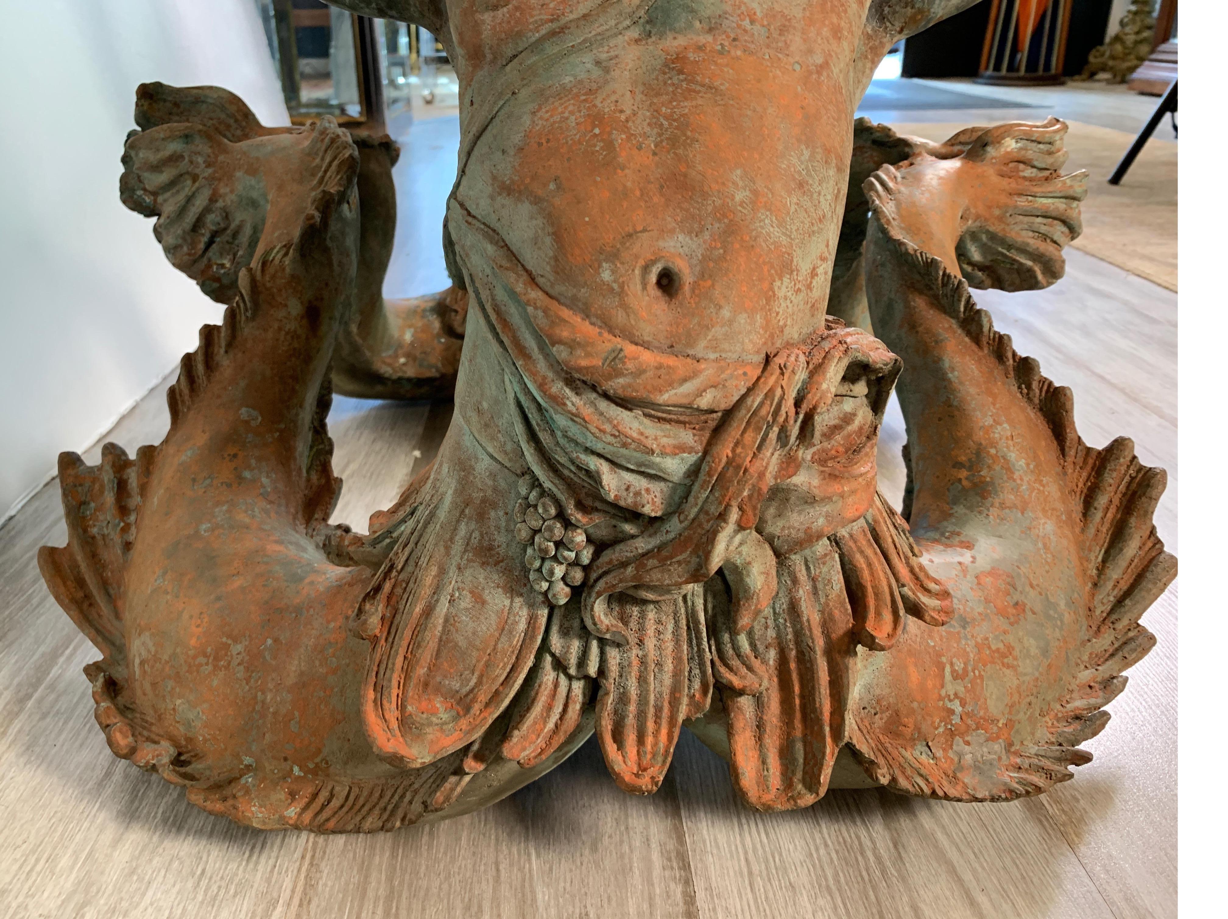 Cast Bronze Sea Nymph Coffee Table 2