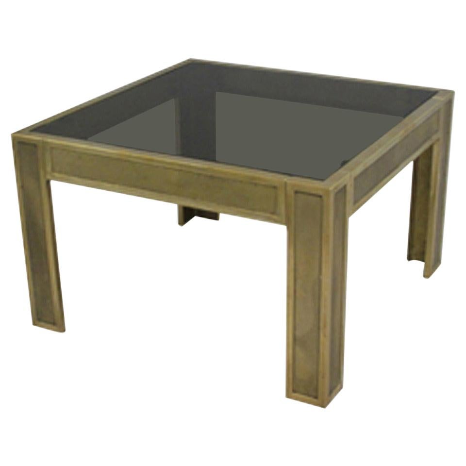 Cast Bronze Side Table For Sale