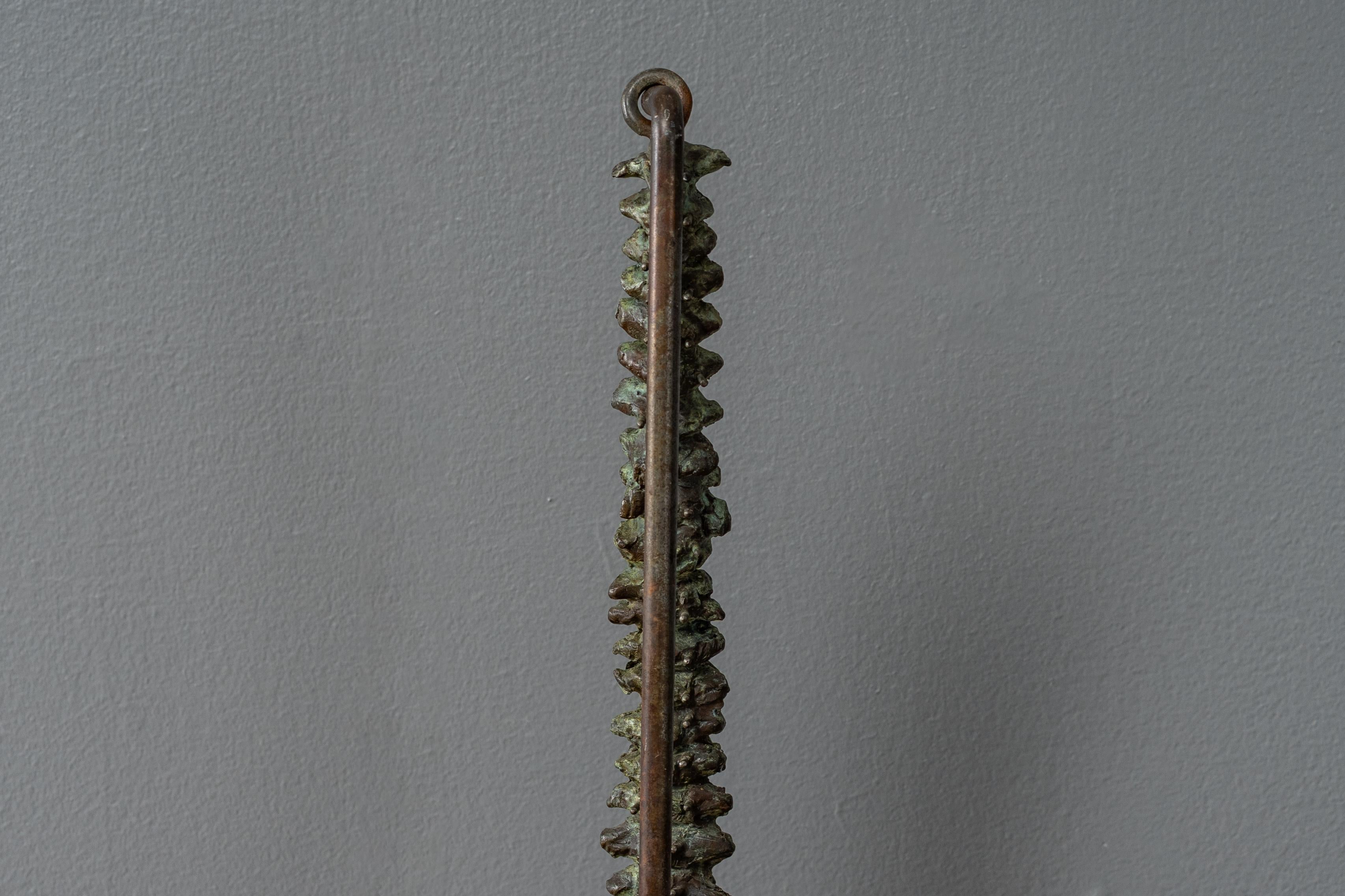 Escultura de bronce fundido para la columna vertebral Bronce en venta