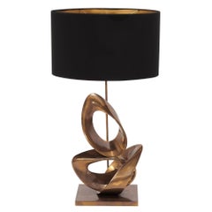 Cast Bronze "The Knot" Table Lamp Cast Bronze "The Knot" Table Lamp