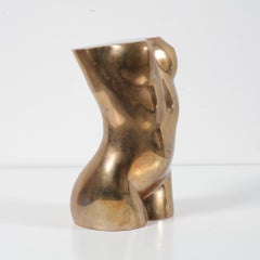 Cast Bronze Torso Sculpture, Limited Edition 50 / 150, 2007
