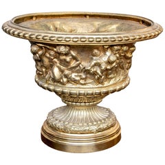 Cast Bronze Urn Form Planter