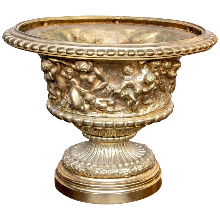 Cast Bronze Urn Form Planter at 1stDibs bronze urn planter, bronze