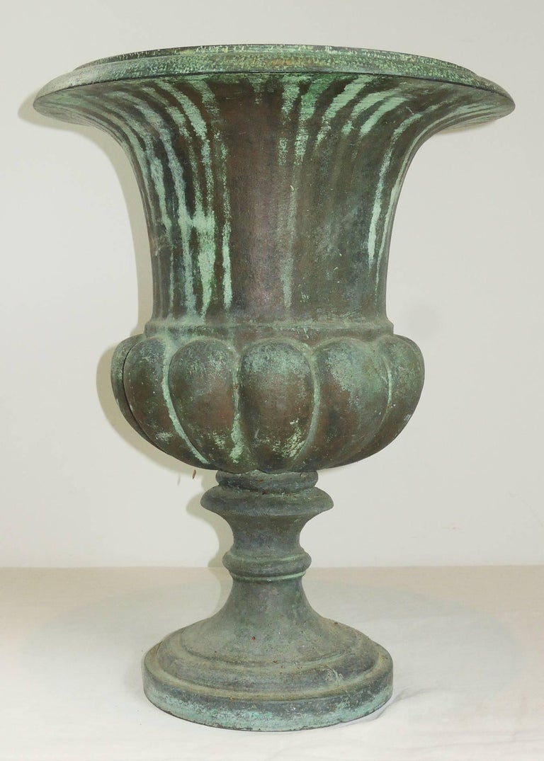 Cast Bronze Urn, French, 19th Century at 1stDibs