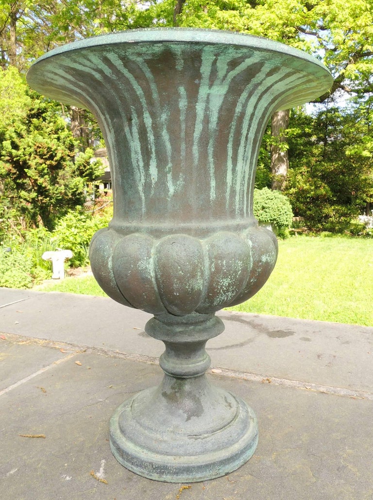 Cast Bronze Urn, French, 19th Century at 1stDibs