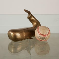 Cast Bronze Whale Sculpture