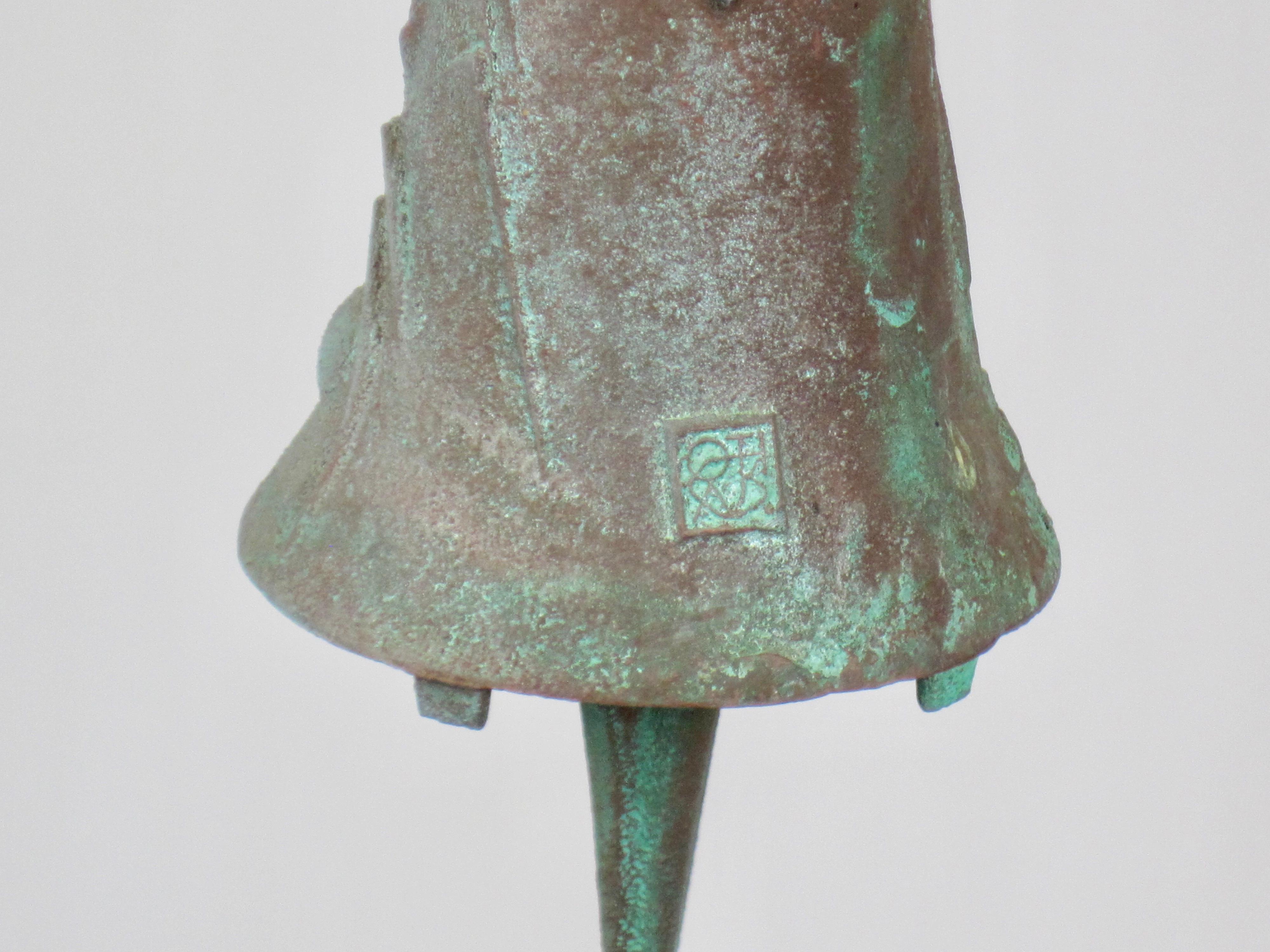 Campana de viento de bronce fundido de Paolo Soleri 4