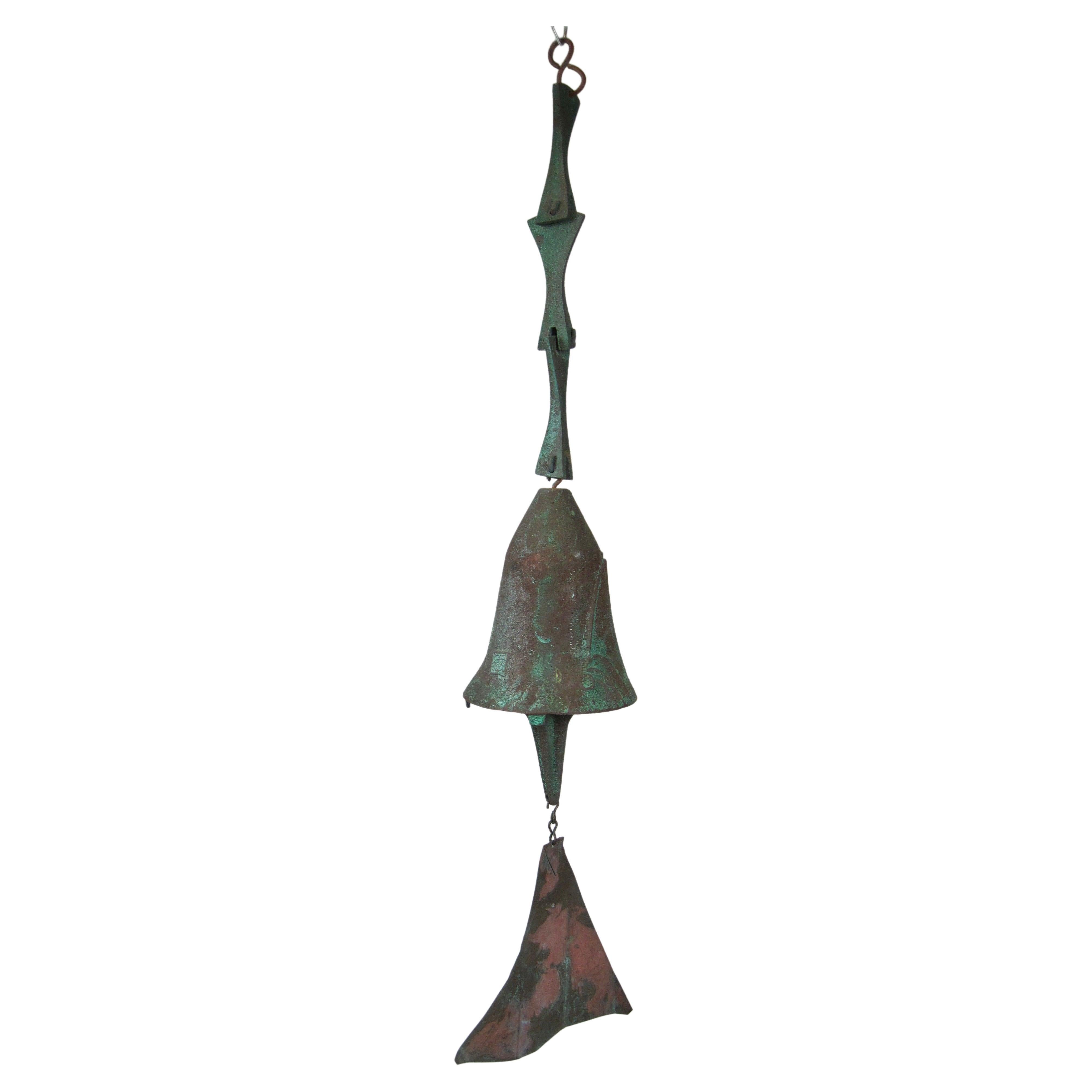 Cast Bronze Wind Bell by Paolo Soleri