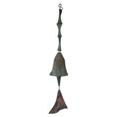 Vintage Cast Bronze Wind Bell by Paolo Soleri
