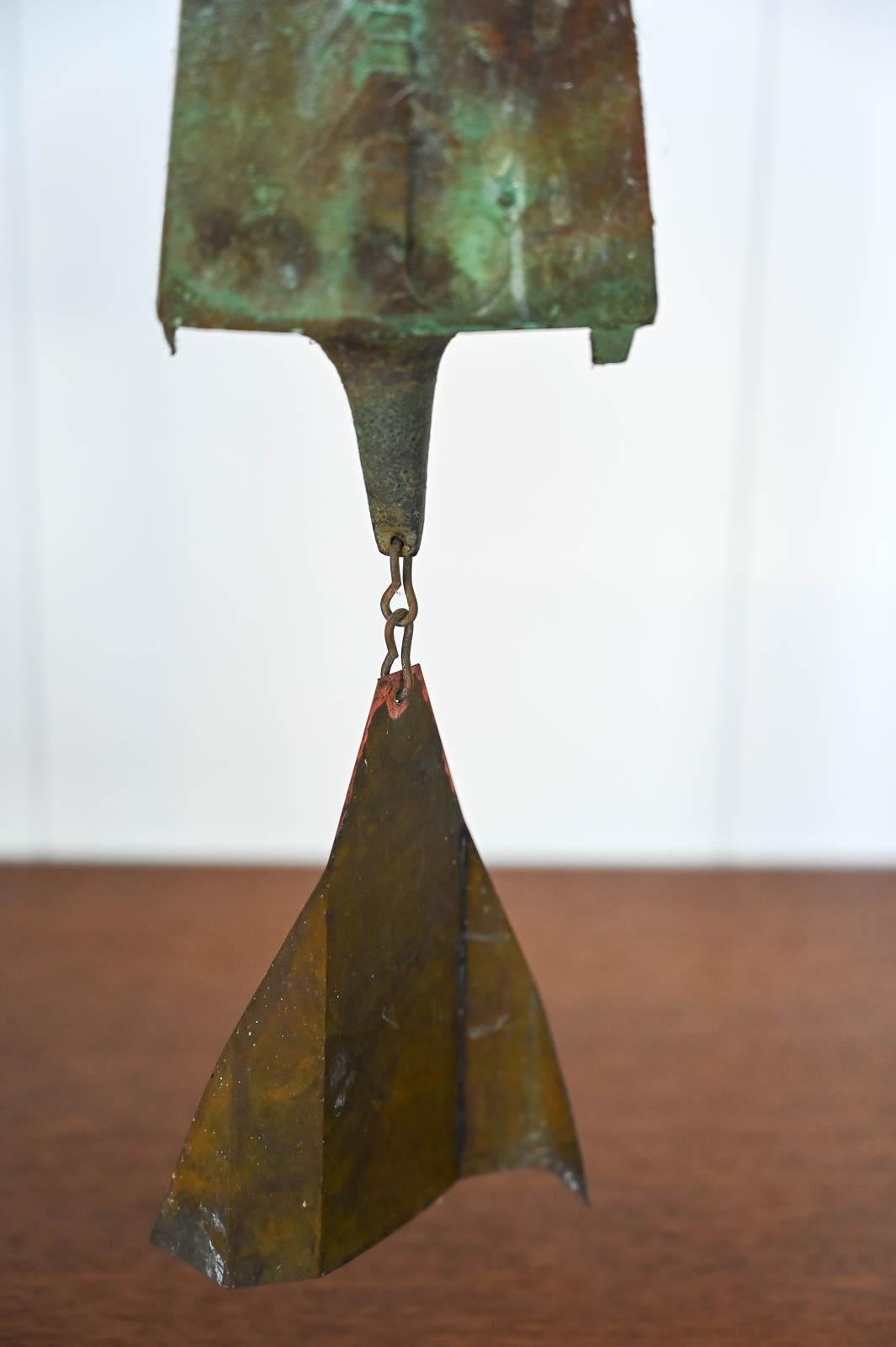 Cast Bronze Windbell by Paolo Soleri, circa 1970 5