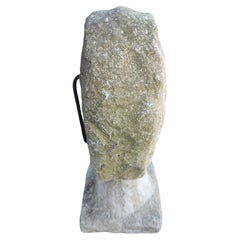 Vintage Cast & Carved Stone Spanish Garden Sundial