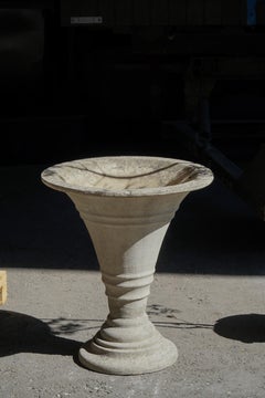 Cast Concrete Urn / Garden Planter, Mid-20th Century, Scandinavia, 1970s