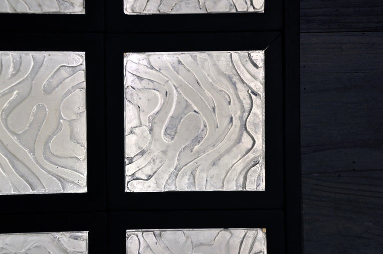 Cast Glass Light Box, Chicago at 1stDibs