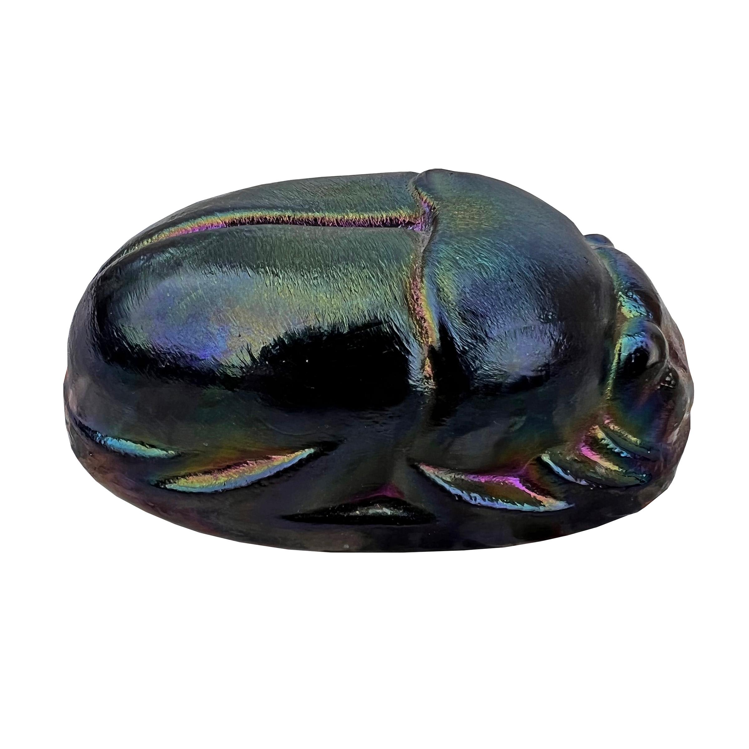 iridescent scarab beetle