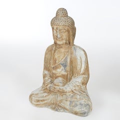 Cast Hard Stone Buddha Garden Statue