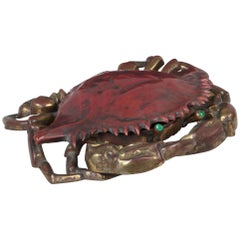 Brass Crab - 23 For Sale on 1stDibs | vintage brass crab ashtray, brass  crabs, crab ash tray