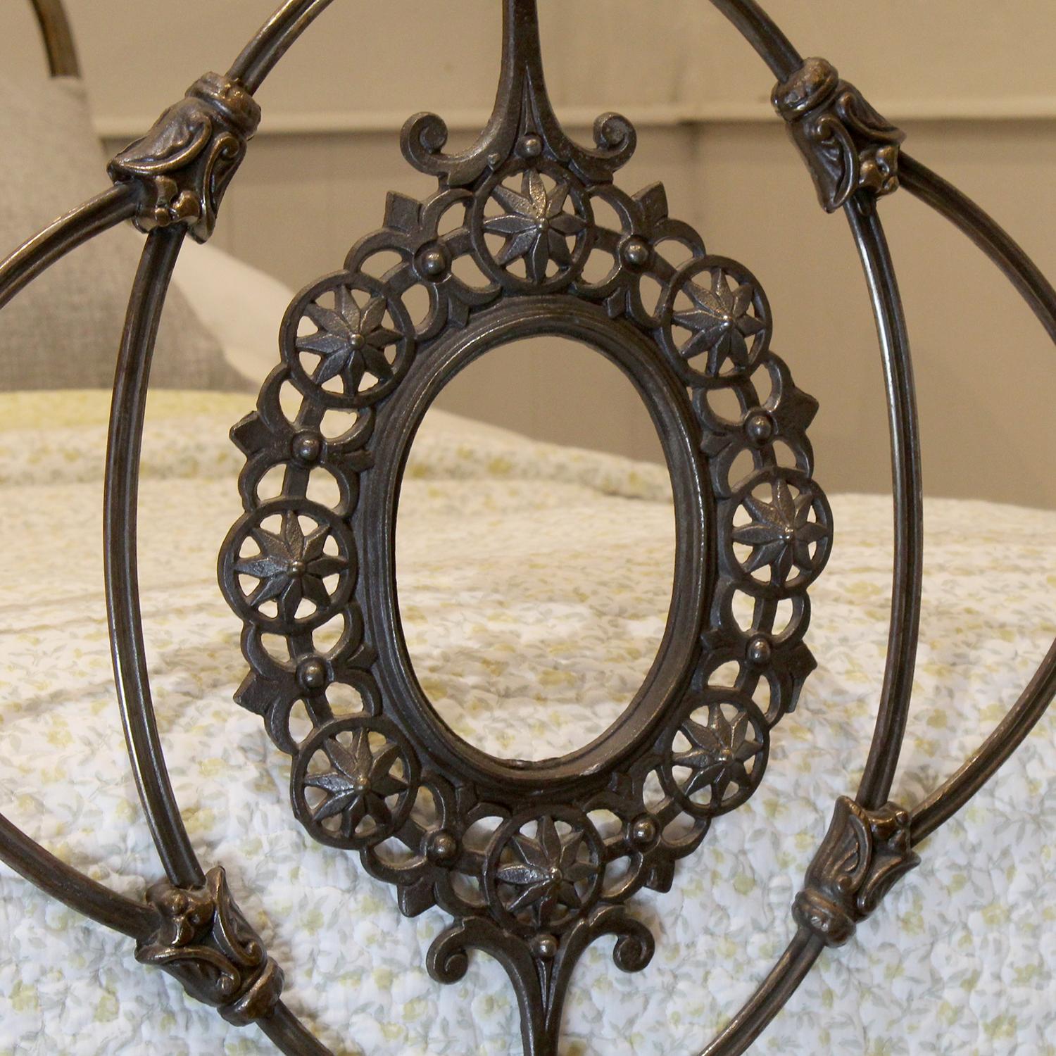 European Cast Iron and Steel Antique Bed MD115