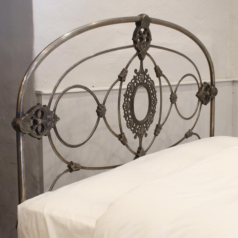 Cast Iron and Steel Antique Bed MD115 For Sale at 1stDibs