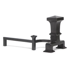 Cast Iron Andirons from USA
