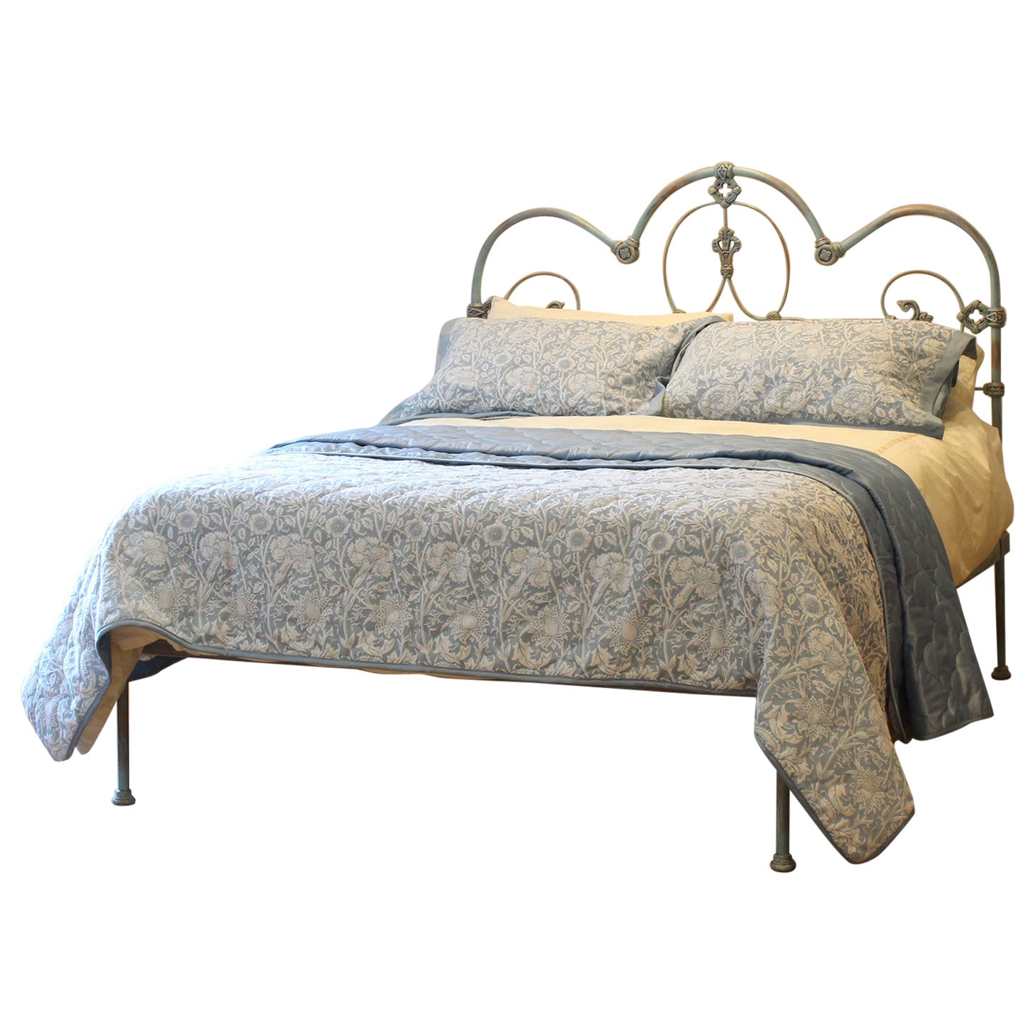 Cast Iron Antique Platform Bed, MK264