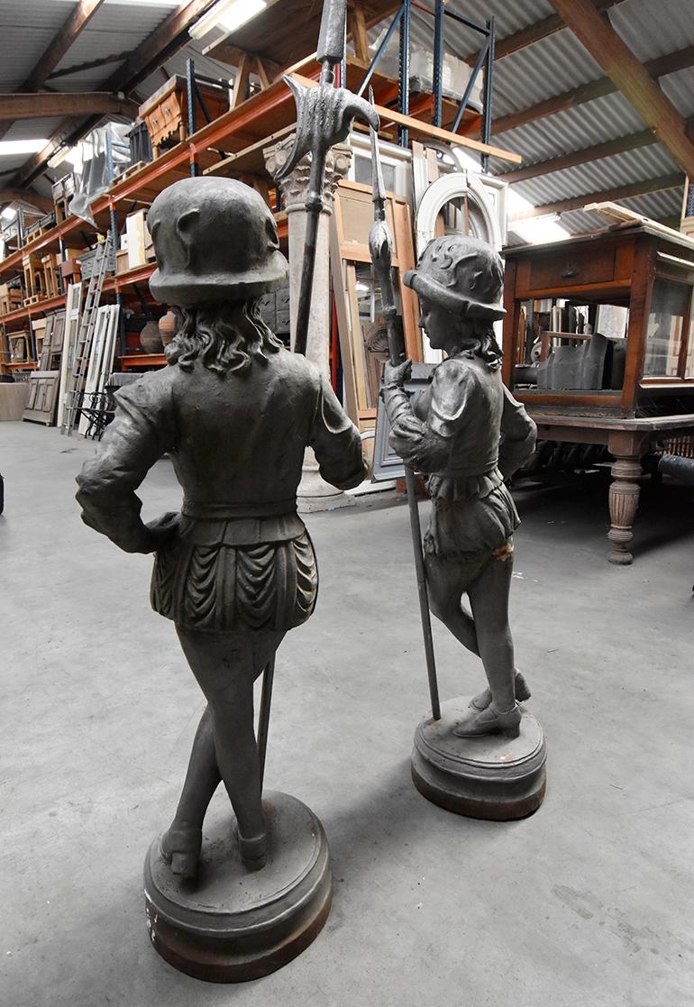 Cast Iron Antique Statues, 19th Century at 1stDibs antique cast iron