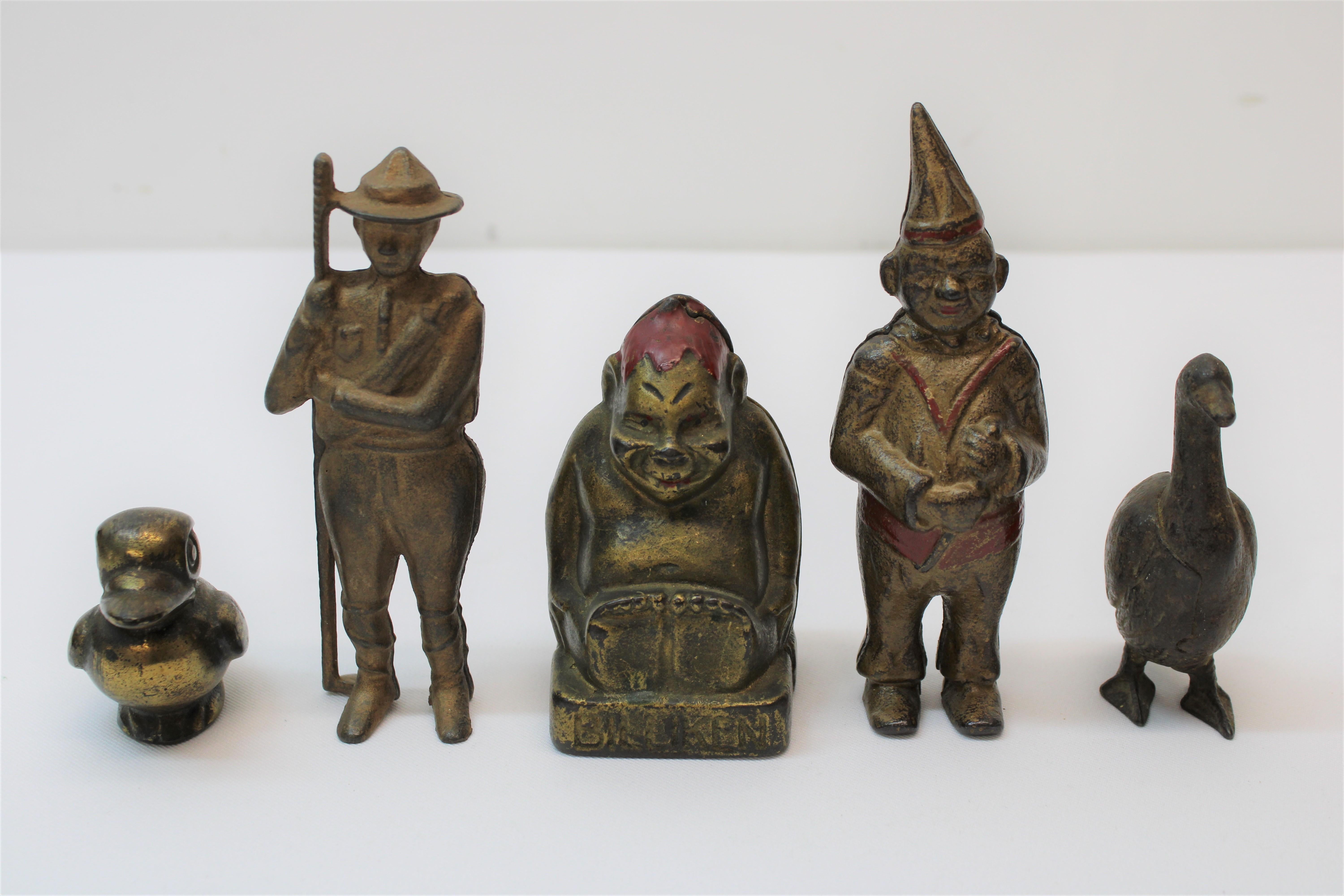 antique banks cast iron