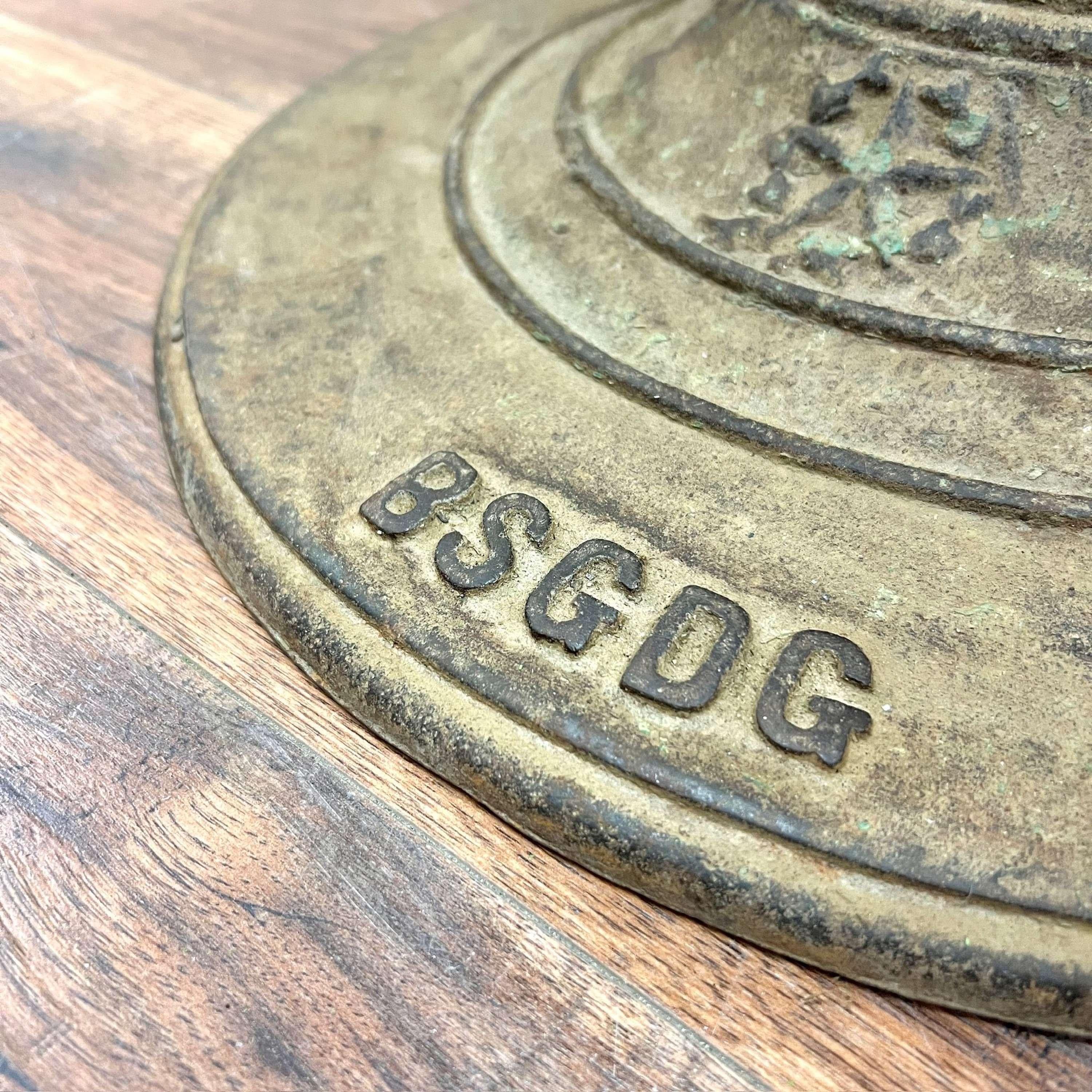 Cast Iron Bistro Table by Castagne & J.Charlionais-Toulouse BSGDG 2