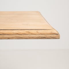 Cast Iron Bistro Table With Oak Top