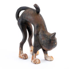 Cast Iron Black Cat Door Stop