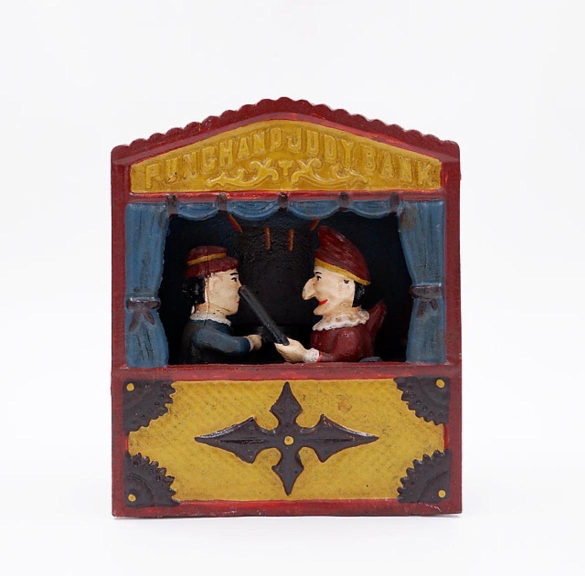 Cast Iron Book of Knowledge Mechanical Bank 