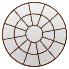 Cast Iron "Bull's Eye" Mirror