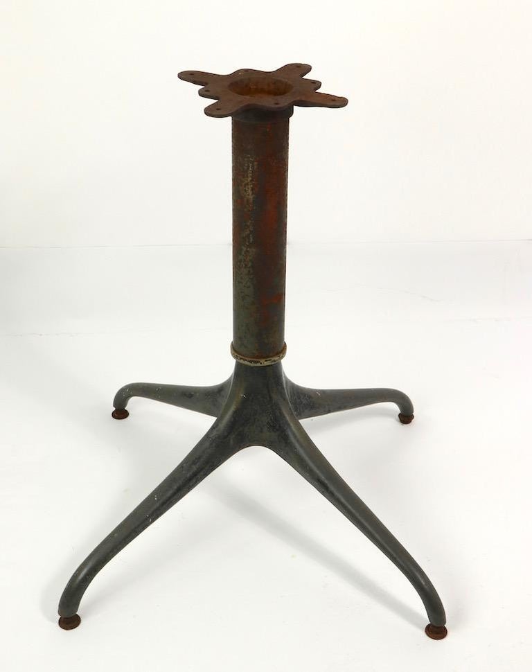 Cast Iron Cafe Table Base at 1stDibs