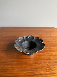 Cast Iron Candle Holder, Japan circa, 1960