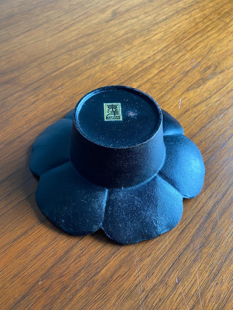 Cast Iron Candle Holder, Japan circa, 1960 For Sale at 1stDibs