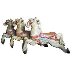 Cast Iron Carousel Horse