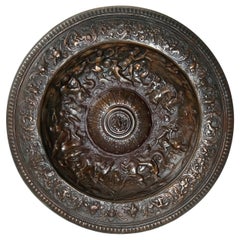 Cast Iron Charger with Mythological Scenes