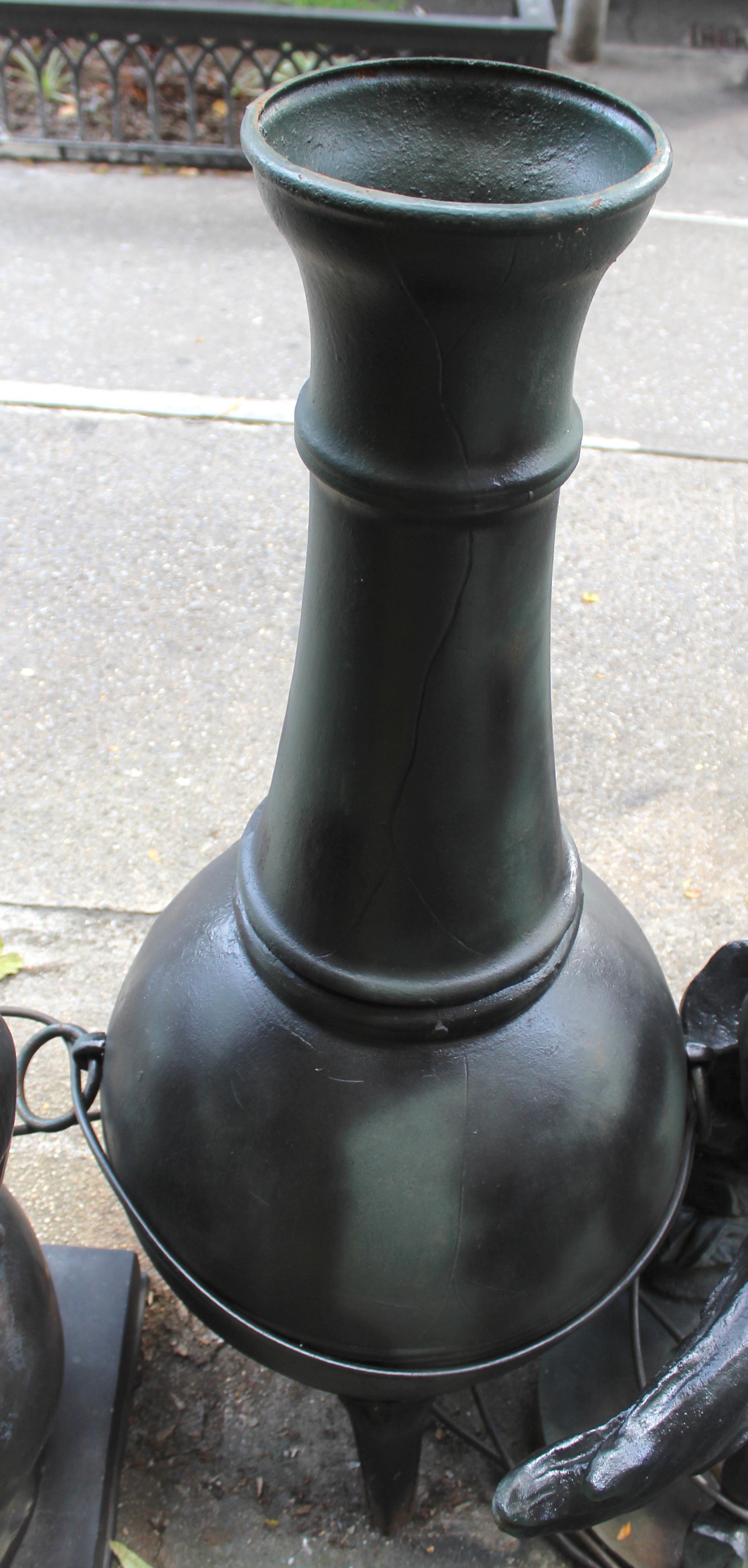 Cast Iron Chiminea / Stove For Sale 3
