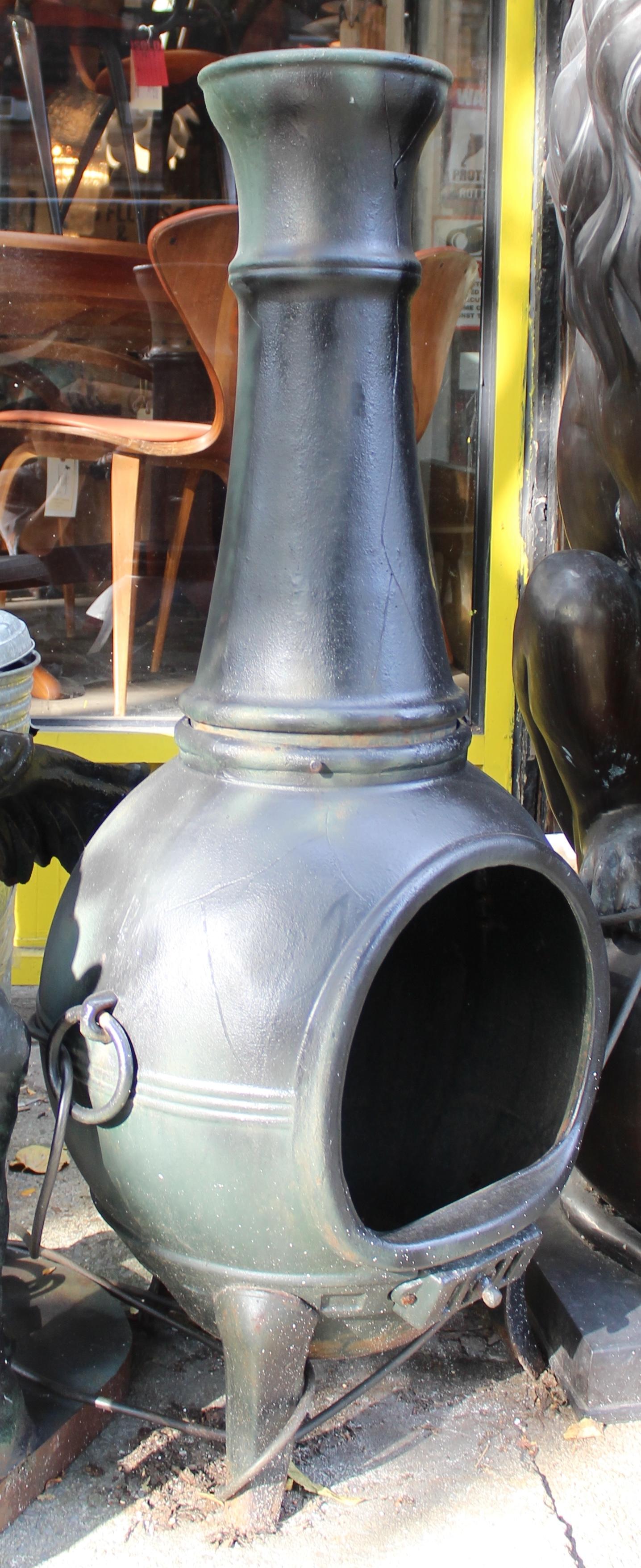 Cast Iron Chiminea / Stove For Sale 4