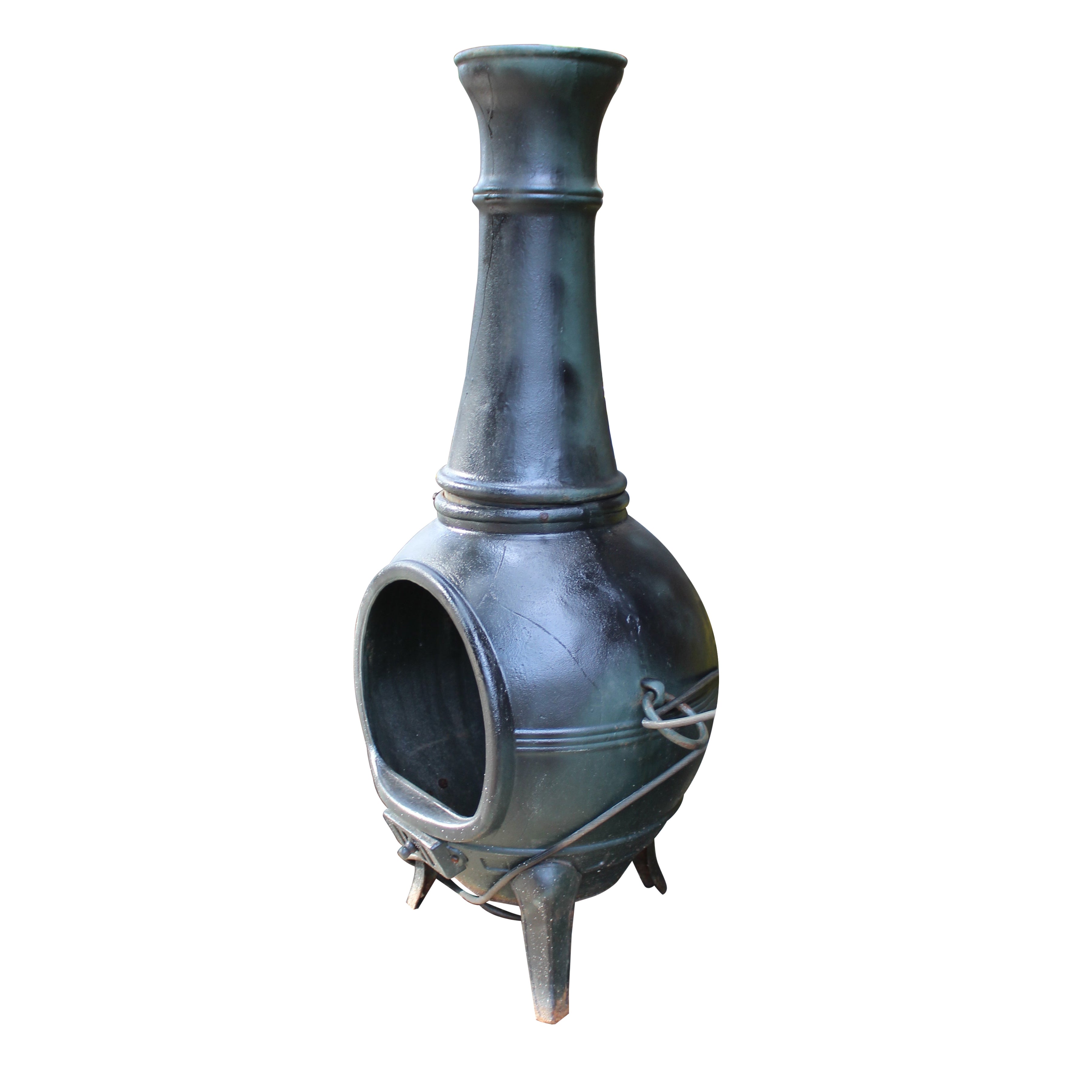 Cast Iron Chiminea / Stove For Sale