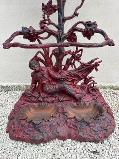 Cast iron coat racks