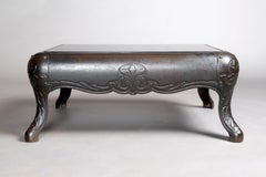 Antike Repurposed Gusseisen und Glas Vintage One Of A Kind Couchtisch